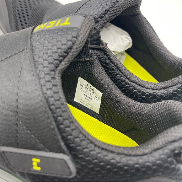 Tiem Men's Cycling Slipstream Black Citron SPD Cleats Sneakers Brand New US 9 - Picture 10 of 16